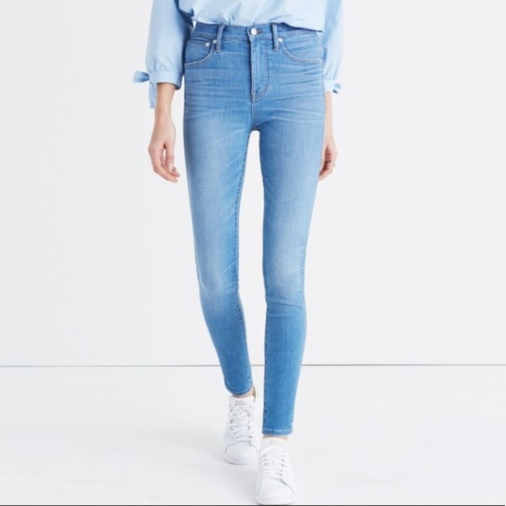 Madewell Skinny 10” High-Rise Denim Jeans